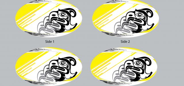 We have a number of First Nation designed rugby balls depicting the mighty Thunderbird. Cost is $60 for a training ball, $80 for a match ball plus shipping and taxes. […]