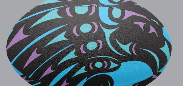 We have a number of First Nations designed rugby balls depicting the mighty Thunderbird. Contact John Lyall at jlyall@thunderrugby.ca for more information. Special deals on bulk orders for schools and clubs.